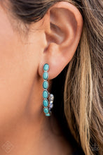 Load image into Gallery viewer, Kick Up a SANDSTORM - Blue (Turquoise) Earring (SSF-1221) freeshipping - JewLz4u Gemstone Gallery