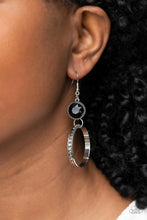 Load image into Gallery viewer, Standalone Sparkle - Black Earring