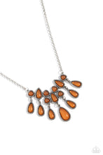 Load image into Gallery viewer, Exceptionally Ethereal - Orange (Teardrop) Necklace