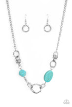 Load image into Gallery viewer, Sonoran Solo - Blue (Turquoise) Necklace