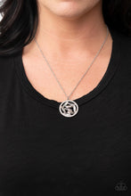 Load image into Gallery viewer, Head-Spinning Sparkle - Silver (Hematite) Necklace