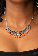 Load image into Gallery viewer, Abundantly Aztec - Orange Necklace