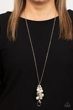Load image into Gallery viewer, Drip Drop Dazzle - White Lanyard Necklace