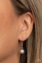 Load image into Gallery viewer, Drip Drop Dazzle - White Lanyard Necklace