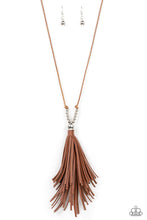 Load image into Gallery viewer, A Clean Sweep - Brown Necklace