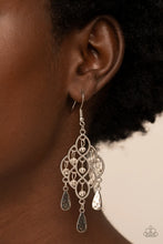 Load image into Gallery viewer, Sentimental Shimmer - White (Crystal-Like Beads) Earrings