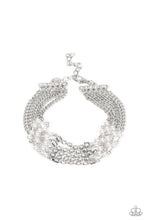 Load image into Gallery viewer, Experienced in Elegance - White (Rhinestone) Bracelet