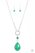 Load image into Gallery viewer, Valley Girl Glamour - Green Necklace