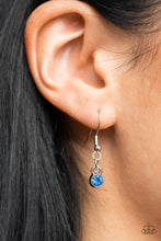 Load image into Gallery viewer, Trinket Twinkle - Blue (Rhinestone) Necklace