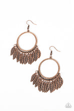 Load image into Gallery viewer, FOWL Tempered - Copper Earring
