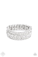 Load image into Gallery viewer, BLING of the Ball - White (Rhinestone) Ring (FFA-0222)