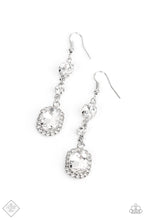 Load image into Gallery viewer, Glass Slipper Sparkle - White (Rhinestone) Earring
