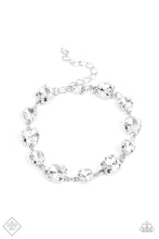 Load image into Gallery viewer, Bippity Boppity BLING - White (Rhinestone) Bracelet (FFA-0222)