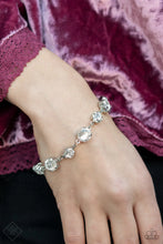 Load image into Gallery viewer, Bippity Boppity BLING - White (Rhinestone) Bracelet (FFA-0222)