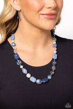 Load image into Gallery viewer, Nautical Sunset - Multi (Blue) Necklace