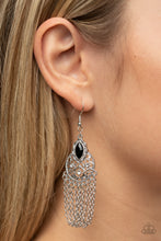 Load image into Gallery viewer, Pressed for CHIME - Black Earring