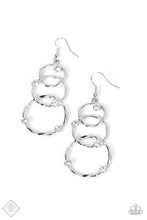 Load image into Gallery viewer, Revolving Radiance - White (Rhinestone) Earring (FFA-0322)