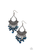 Load image into Gallery viewer, Chromatic Cascade - Blue Earring