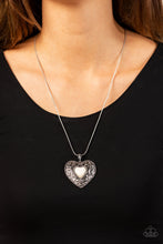 Load image into Gallery viewer, Wholeheartedly Whimsical - White (Heart) Necklace