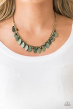 Load image into Gallery viewer, Vintage Gardens Brass Necklace freeshipping - JewLz4u Gemstone Gallery