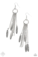 Load image into Gallery viewer, Thrifty Tassel - Silver Earring (MM-0222)