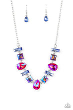 Load image into Gallery viewer, Interstellar Ice - Pink (Iridescent/Oil Spill) Necklace