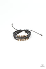 Load image into Gallery viewer, Treasure Tracker - Black Bracelet
