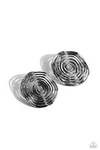 Load image into Gallery viewer, COIL Over - Black (Gunmetal) Earrings
