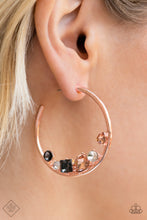 Load image into Gallery viewer, Attractive Allure - Rose Gold Hoop Earring (GM-0422)