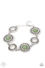 Load image into Gallery viewer, Coastal Charmer - Green Bracelet (GM-0322)