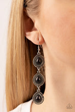 Load image into Gallery viewer, Desertscape Dweller - Black Earring