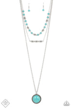 Load image into Gallery viewer, Sahara Symphony - Blue (Turquoise) Necklace (SSF-0622)