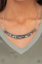 Load image into Gallery viewer, The Only SMOKE-SHOW in Town - Silver (Hematite) Necklace (MM-0422)