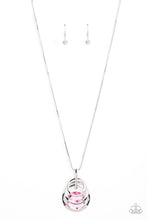 Load image into Gallery viewer, Spun Sparkle - Pink Necklace