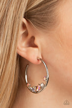 Load image into Gallery viewer, Attractive Allure - Orange Hoop Earring