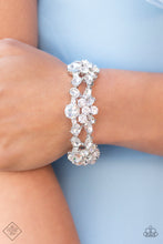 Load image into Gallery viewer, Beloved Bling - White (Rhinestone) Bracelet (FFA-0522)