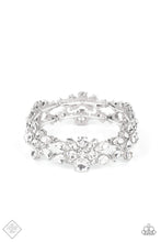 Load image into Gallery viewer, Beloved Bling - White (Rhinestone) Bracelet (FFA-0522)