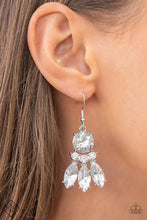 Load image into Gallery viewer, To Have and to SPARKLE - White (Rhinestone) Earring (FFA-0522)