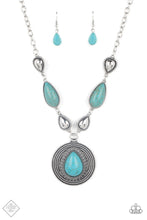 Load image into Gallery viewer, Saguaro Soul Trek - Blue (Turquoise) Necklace (SSF-0422)