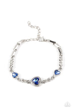 Load image into Gallery viewer, Amor Actually - Blue Bracelet
