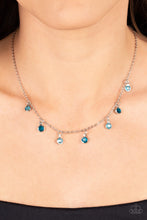 Load image into Gallery viewer, Carefree Charmer - Blue Necklace