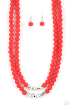 Load image into Gallery viewer, Summer Splash - Red Necklace