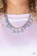 Load image into Gallery viewer, Fairytale Fortuity - Silver (Gray Lilac Bead) Necklace
