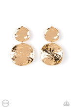 Load image into Gallery viewer, Rush Hour - Gold Clip-On Earring
