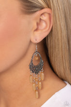 Load image into Gallery viewer, Botanical Escape - Brown Earring