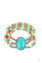 Load image into Gallery viewer, Stone Pools - Multi (Turquoise) Bracelet