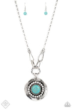 Load image into Gallery viewer, Badlands Treasure Hunt - Blue (Turquoise) Necklace (SSF-0722)
