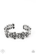 Load image into Gallery viewer, Glacial Gleam - Silver (Smoky Teardrop) Bracelet (MM-0622)