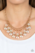 Load image into Gallery viewer, Deep Space Diva - Gold (Iridescent) Necklace