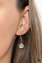 Load image into Gallery viewer, Deep Space Diva - Gold (Iridescent) Necklace